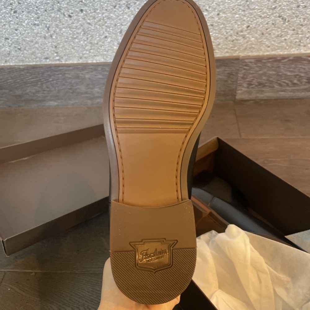 Florsheim Men Boots Rucci Plain Toe Black Size 7m - Picture 6 of 8